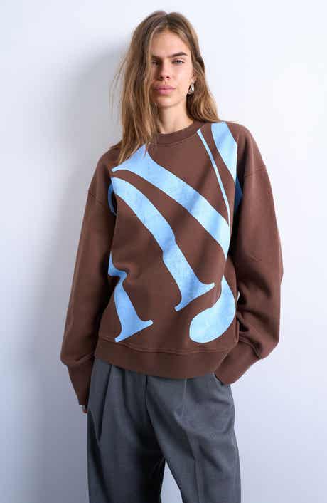 Topshop NYC Oversize Sweatshirt