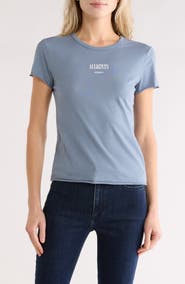 AllSaints Burman Bela Logo Graphic T-Shirt
