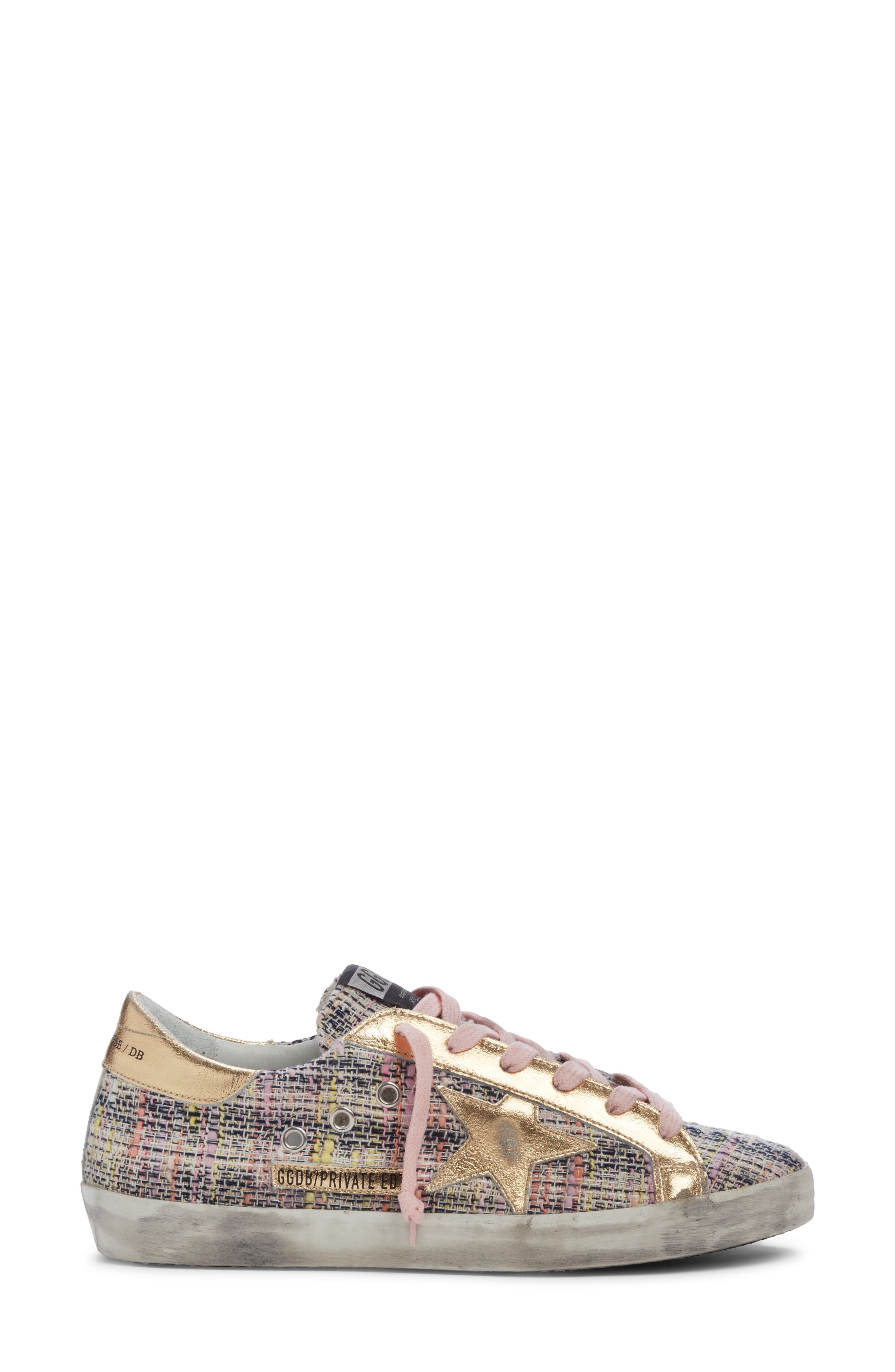 Golden Goose Superstar Low Top Sneaker, Alternate, color, 