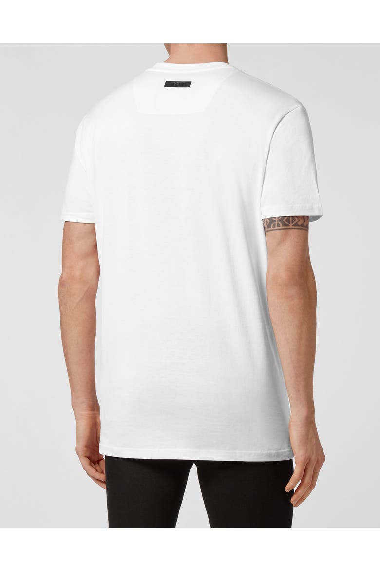 T-Shirt V-Neck Ss Men, Alternate, color, white