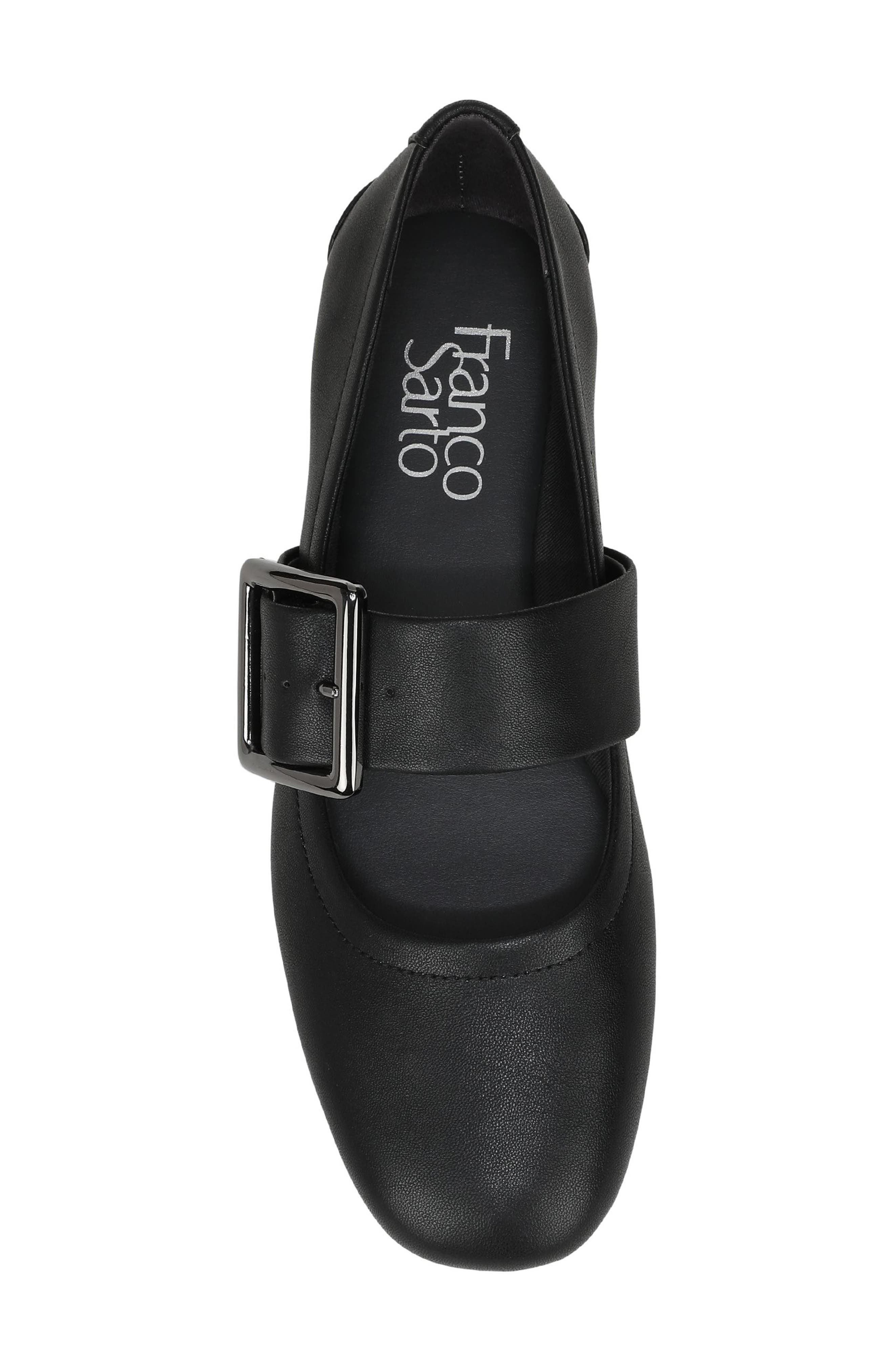 Franco Sarto Astrid Mary Jane Flat, Alternate, color, Black