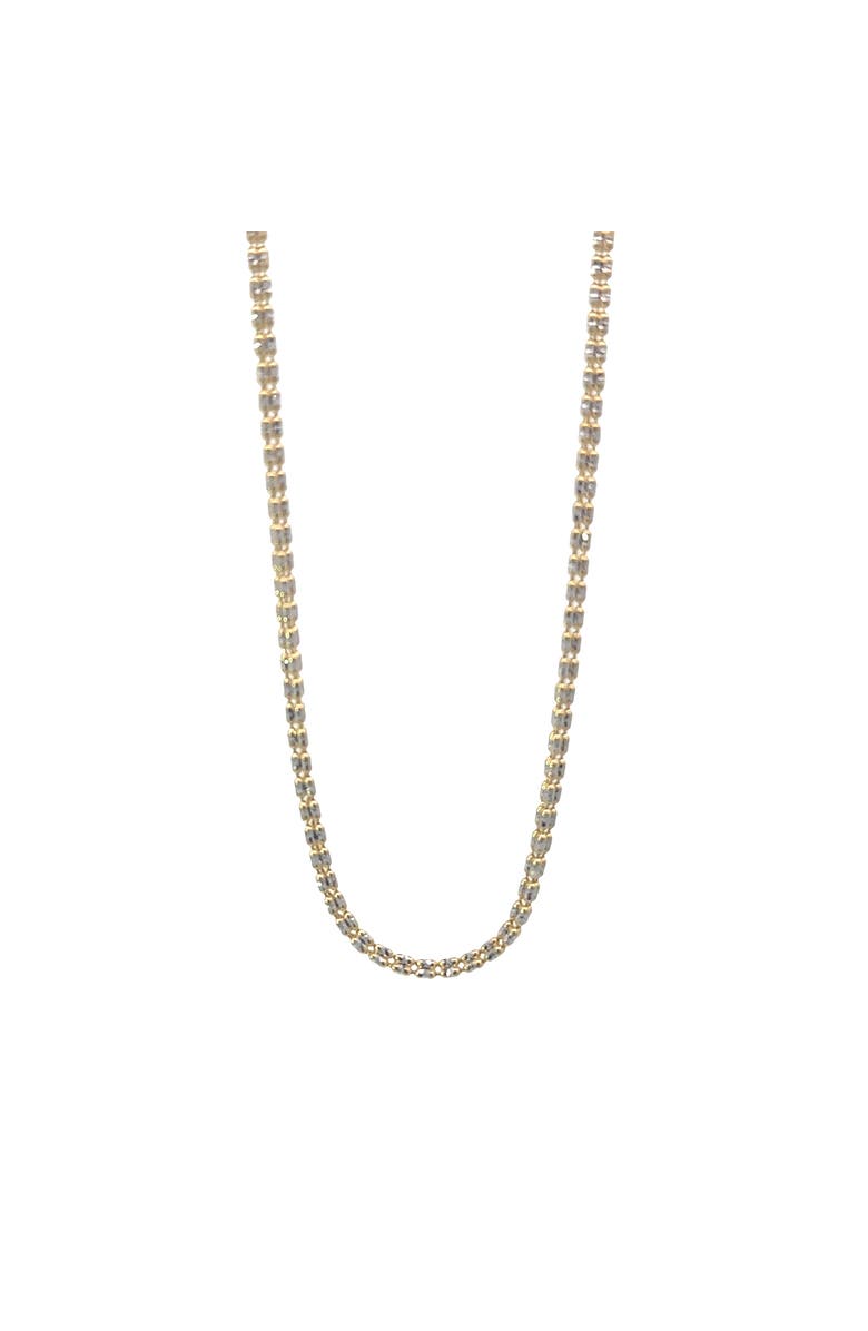 Ancona Jewelry 14K Yellow Gold Diamond cut Ice Chain 22 Inch 2.6mm 11 Grams, Main, color, Yellow