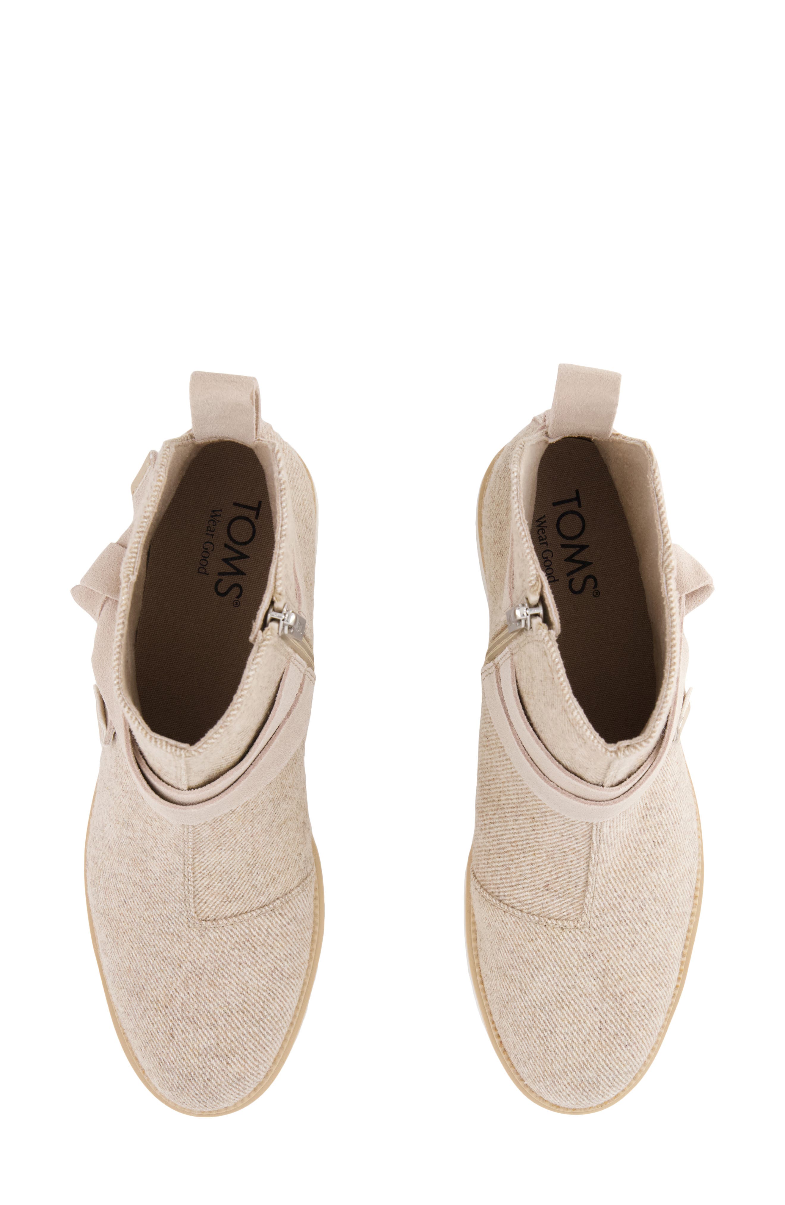 Water-Resistant Bootie, Alternate, color, NATURAL