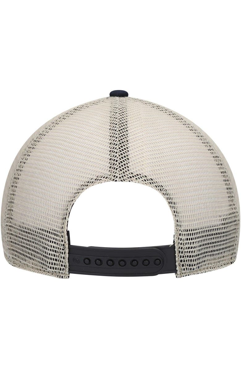 '47 Men's '47 Black/Natural Las Vegas Raiders Four Stroke Clean Up Snapback Hat, Alternate, color, 