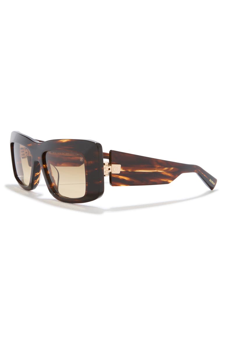 Balmain 54mm Square Sunglasses, Alternate, color,