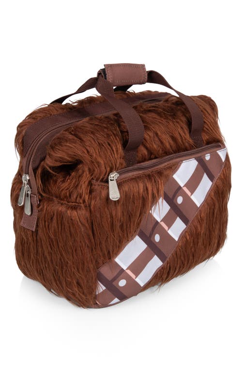 Picnic Time Chewbacca Lunch Cooler In Brown