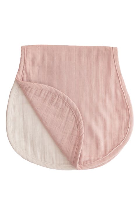 Assorted 2-Pack Organic Cotton Muslin Burp Cloths (Baby)