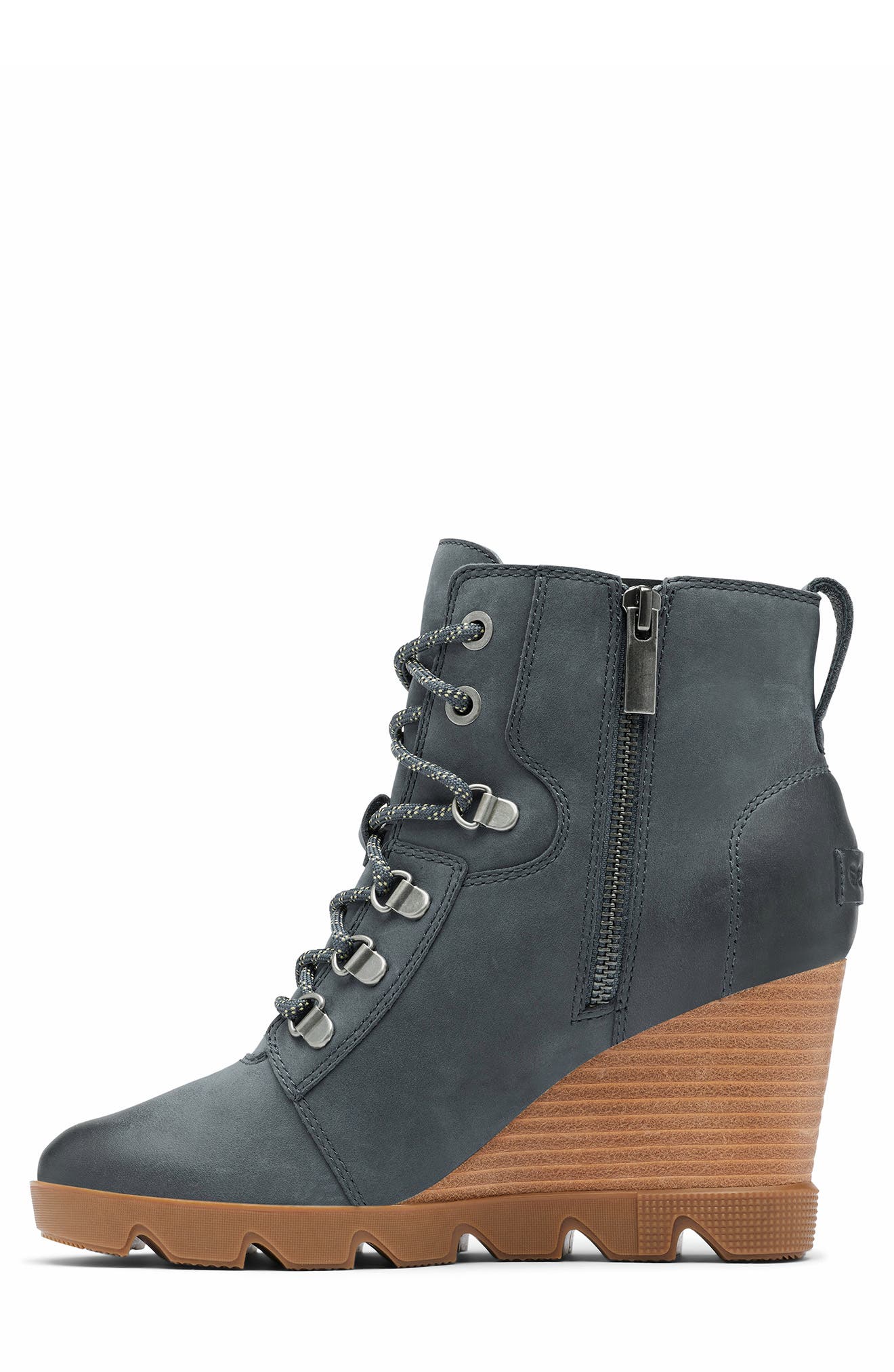SOREL Joan Uptown Waterproof Wedge Boot, Alternate, color, 