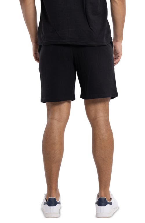 Spring + Mercer Relaxed Drawstring Shorts In Black