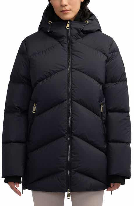 Scotch & Soda Fallon Inverted Chevron Quilted Down Jacket
