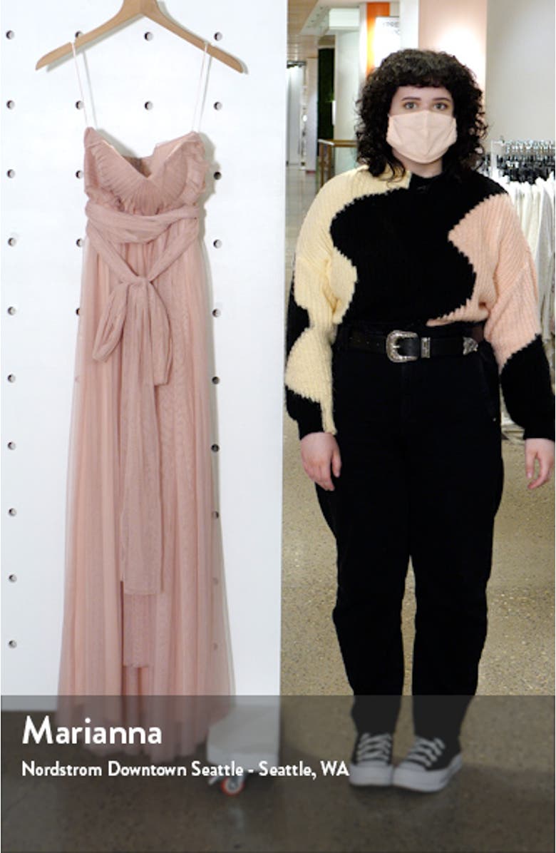 Christina Convertible Tulle Gown, sales video thumbnail