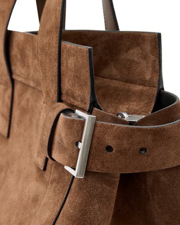 Perez Leather Shoulder Tote