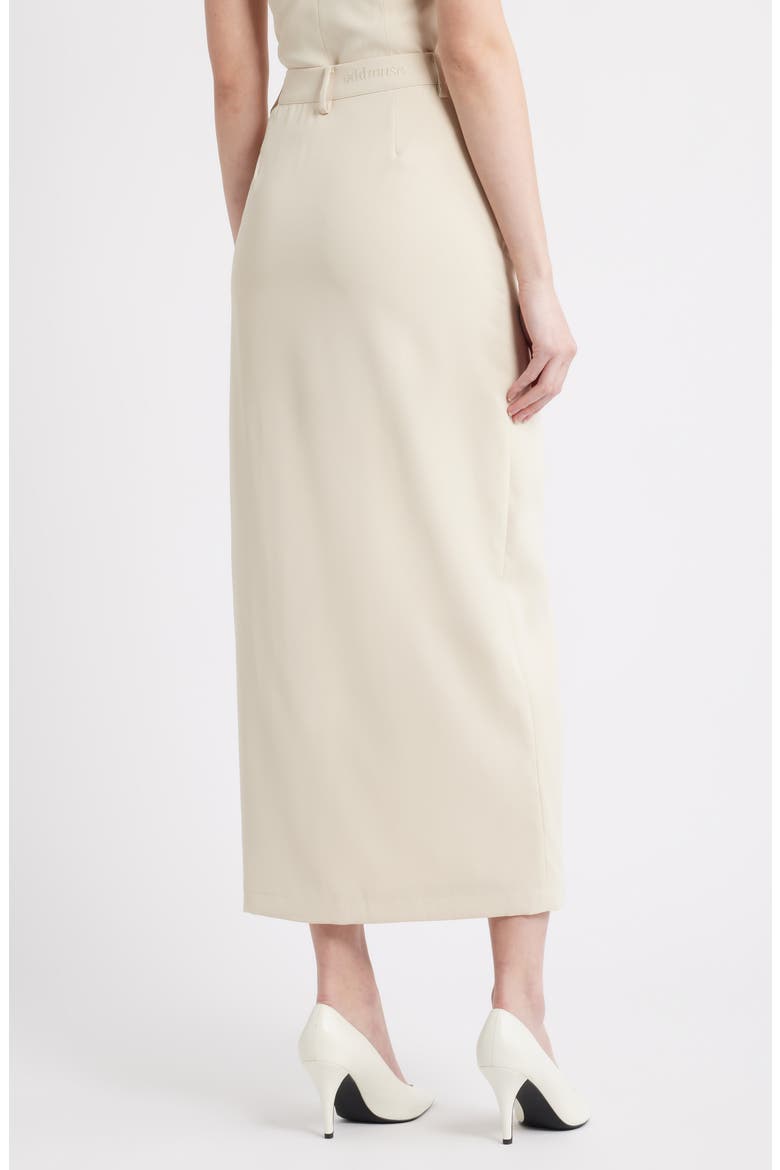The Ultimate Muse Midi Trouser Skirt, Alternate, color, OAT