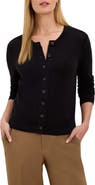 NIC+ZOE Cotton Buttoned Up Cardigan