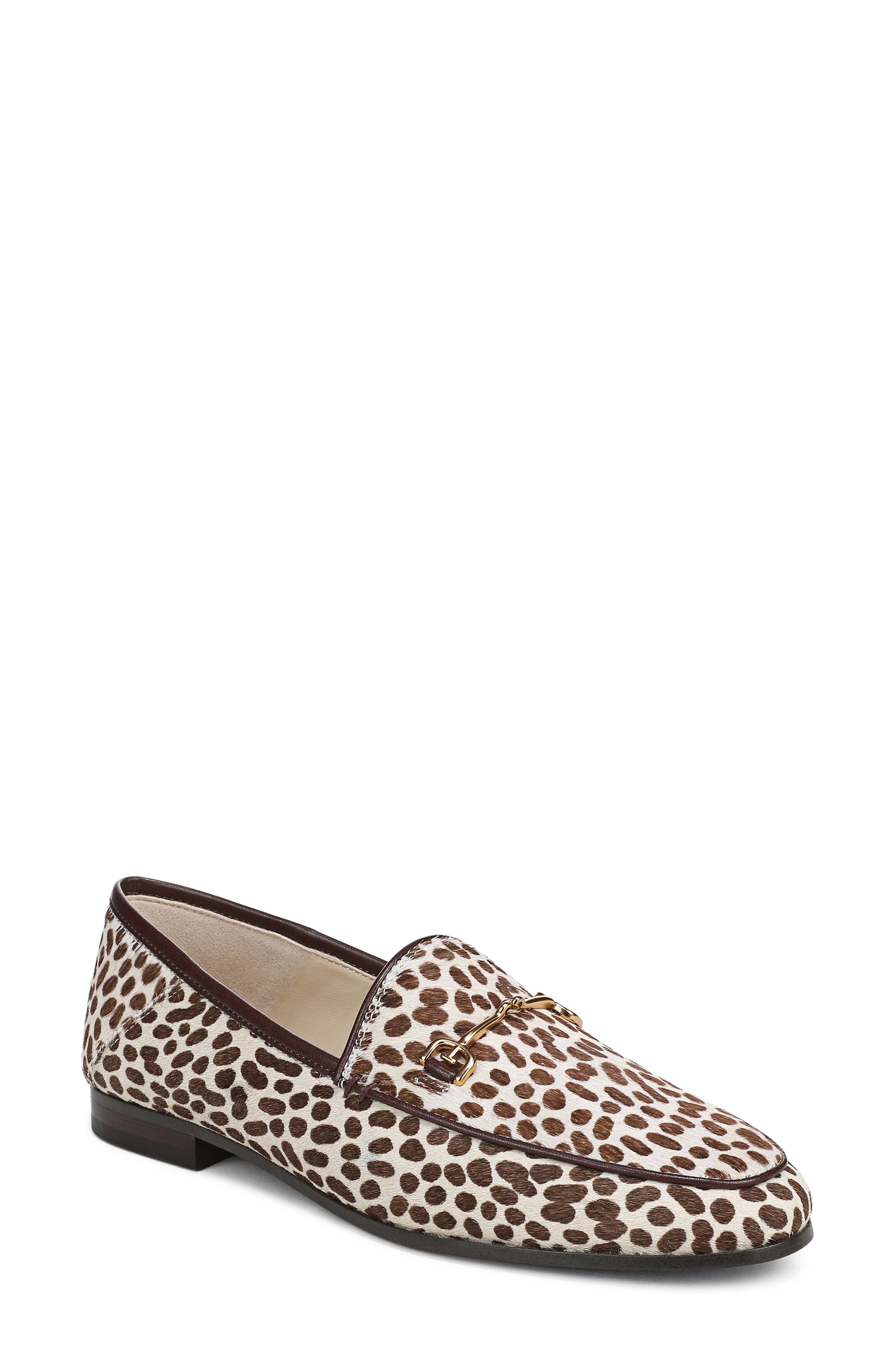 Loraine Bit Loafer, Main, color, CHOCOLATE MULTI CALF HAIR