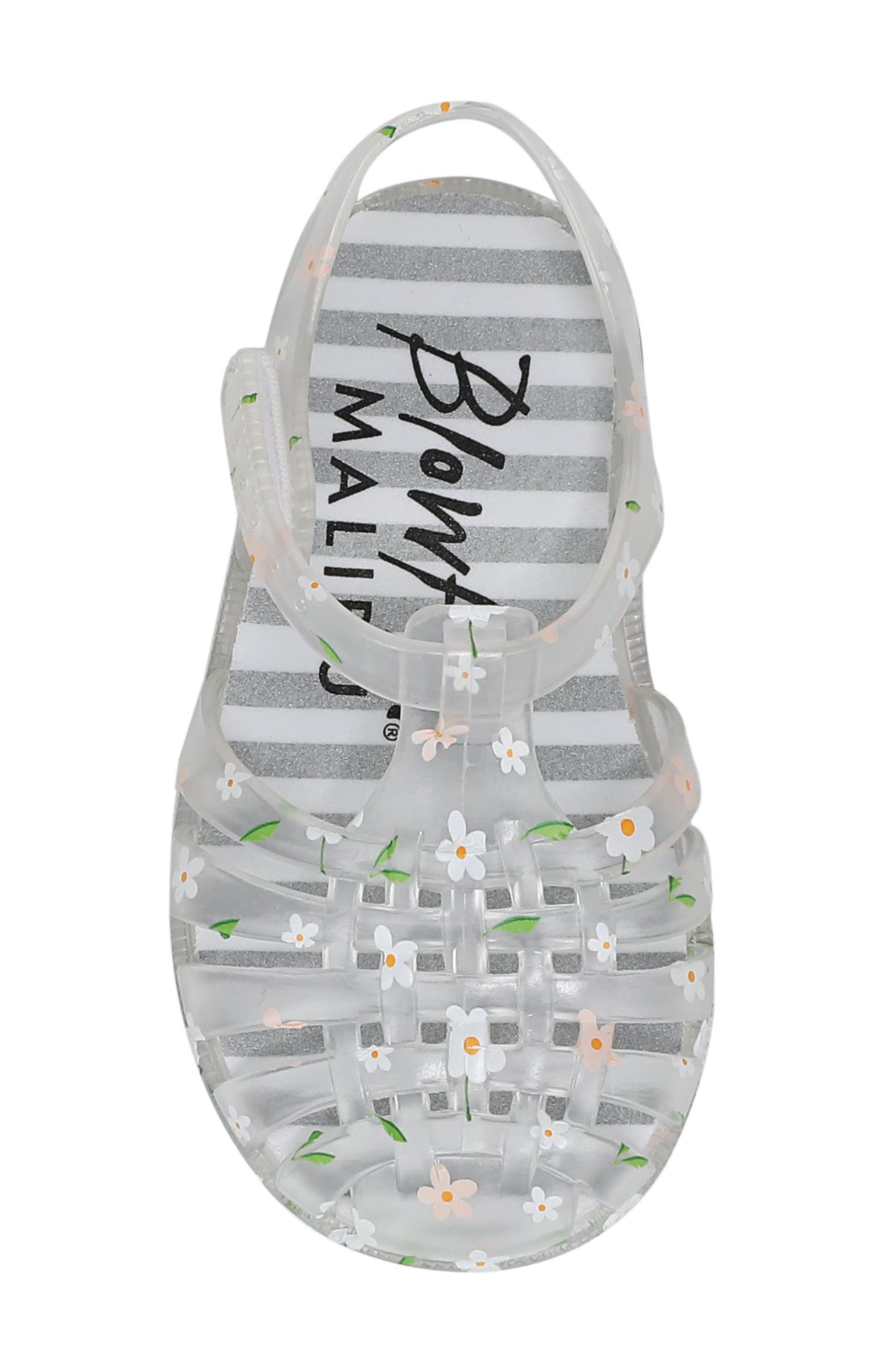 Blowfish Malibu Kids' Jellyfish Jelly Sandal, Alternate, color, Clear Floral