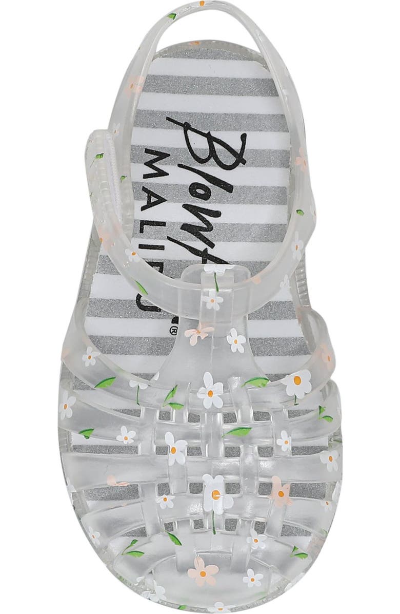 Blowfish Malibu Kids' Jellyfish Jelly Sandal, Alternate, color, Clear Floral