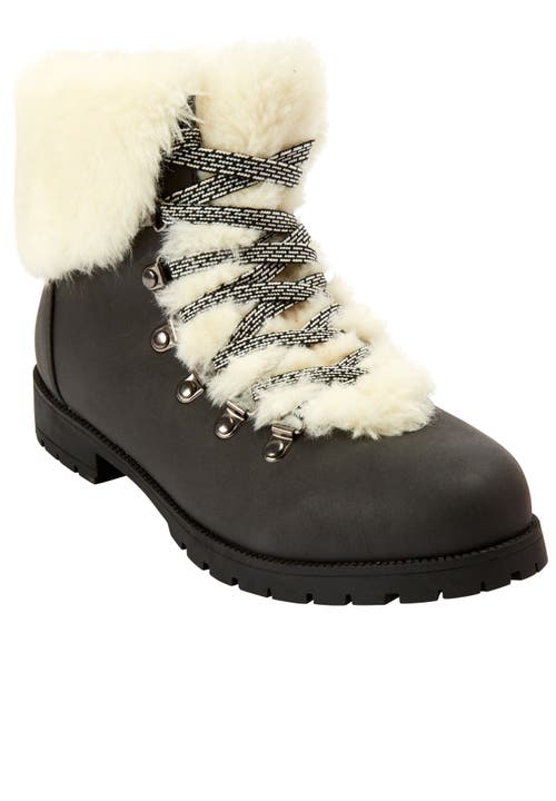 Comfortview The Arctic Bootie In Black