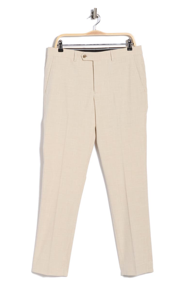 Plaid Suit Pants, Alternate, color, TAN