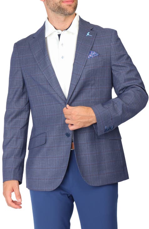 Tonal Windowpane Sport Coat