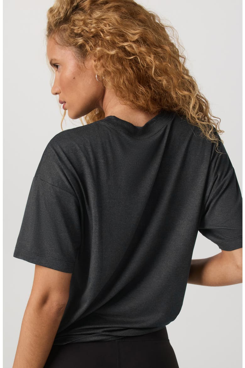 Energy Long T-Shirt, Alternate, color, BLACK HEATHER