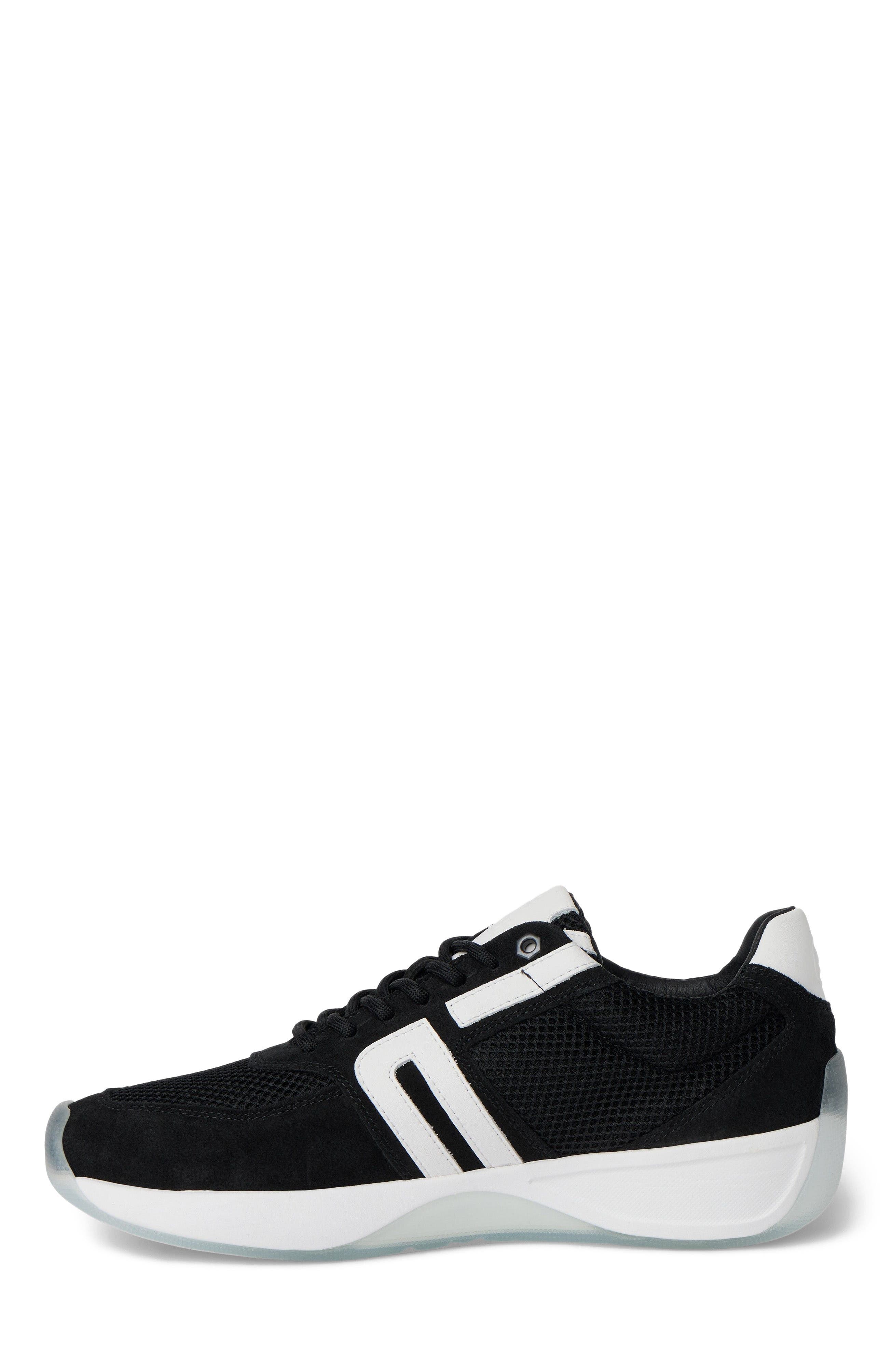 Freshy Brites+ Signature Series Sneaker, Alternate, color, Black/White