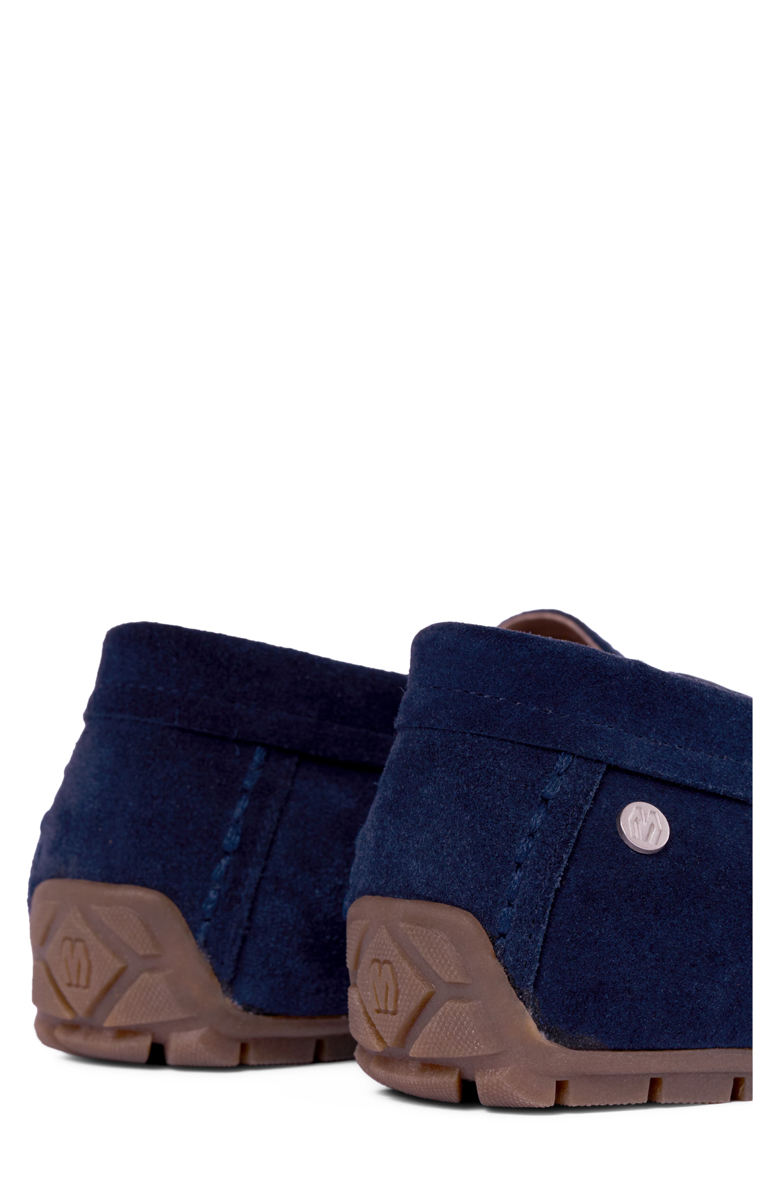 Water Resistant Driving Loafer, Alternate, color, NAVY