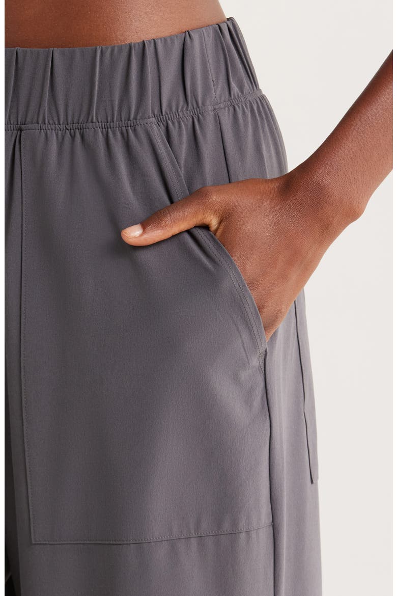 Wide Leg Utility Pants, Alternate, color, GRAPHITE