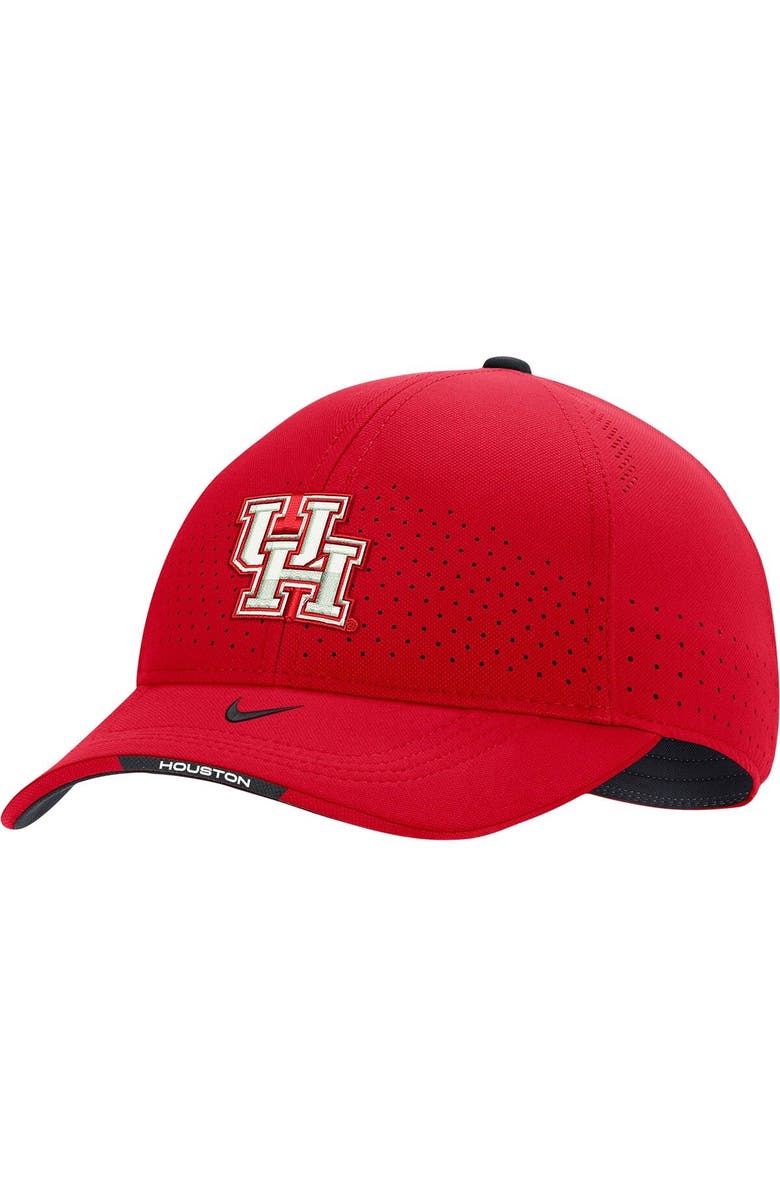 Nike Men's Nike Red Houston Cougars 2022 Sideline Classic99 Swoosh Performance Flex Hat, Main, color, 