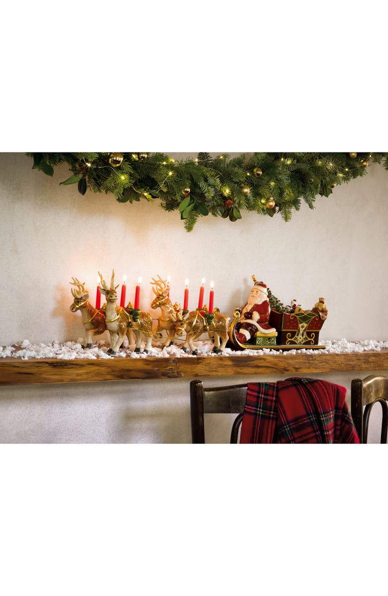 Villeroy & Boch Christmas Toys Memory Santa's Sleigh Ride, Alternate, color, Multi