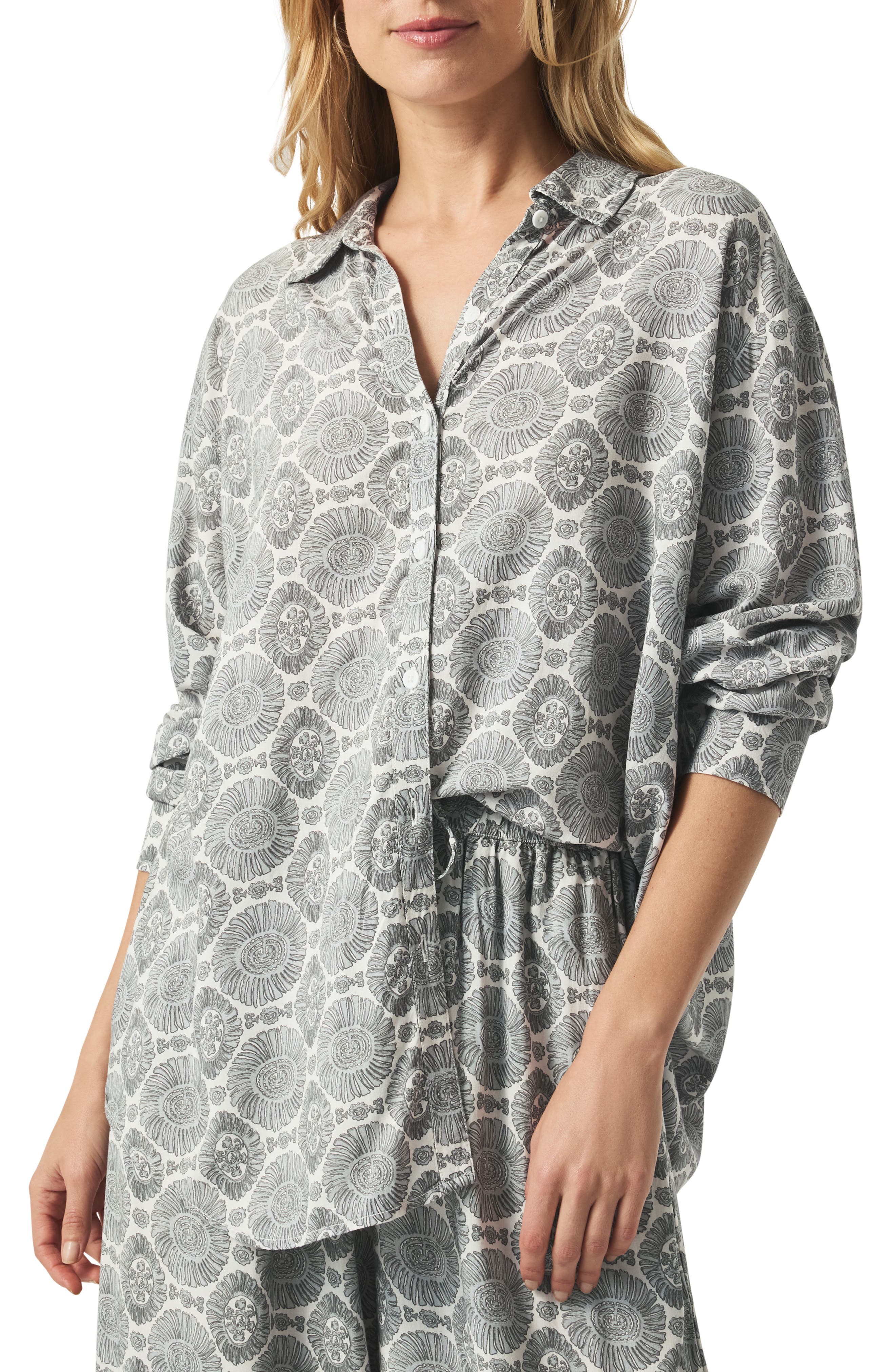 Splendid Mackenzie Paisley Print Blouse