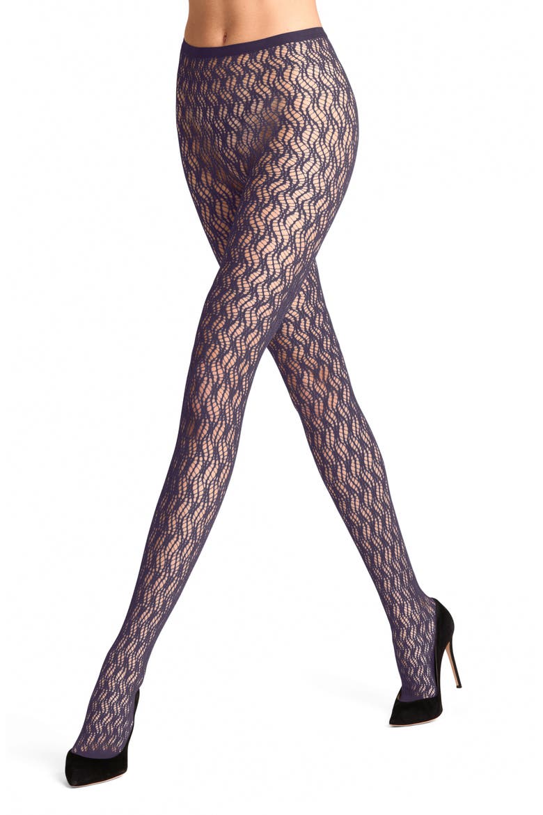 Fluid Fusion Net Tights, Alternate, color, WINEBERRY