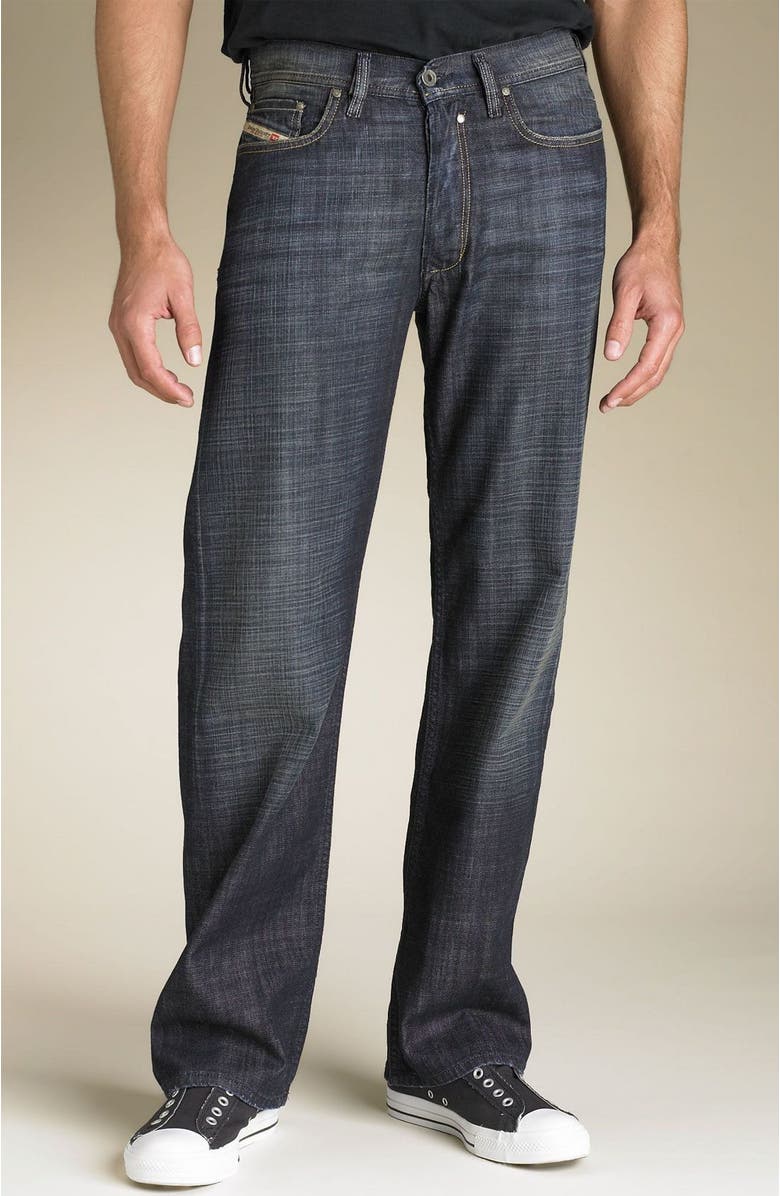 DIESEL<sup>®</sup> 'Quratt' Relaxed Straight Leg Jeans, Alternate, color,