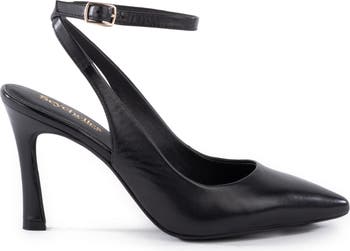Girl Boss Ankle Strap Pointed Toe Pump