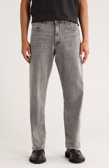 Rag & Bone Fit 4 Authentic Stretch Straight Leg Jeans In Gray