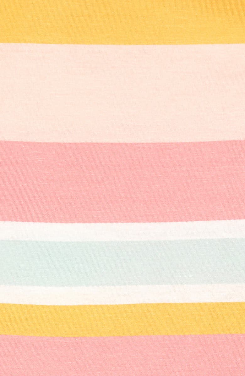 Tea Collection Print Tie Shoulder Dress, Alternate, color,