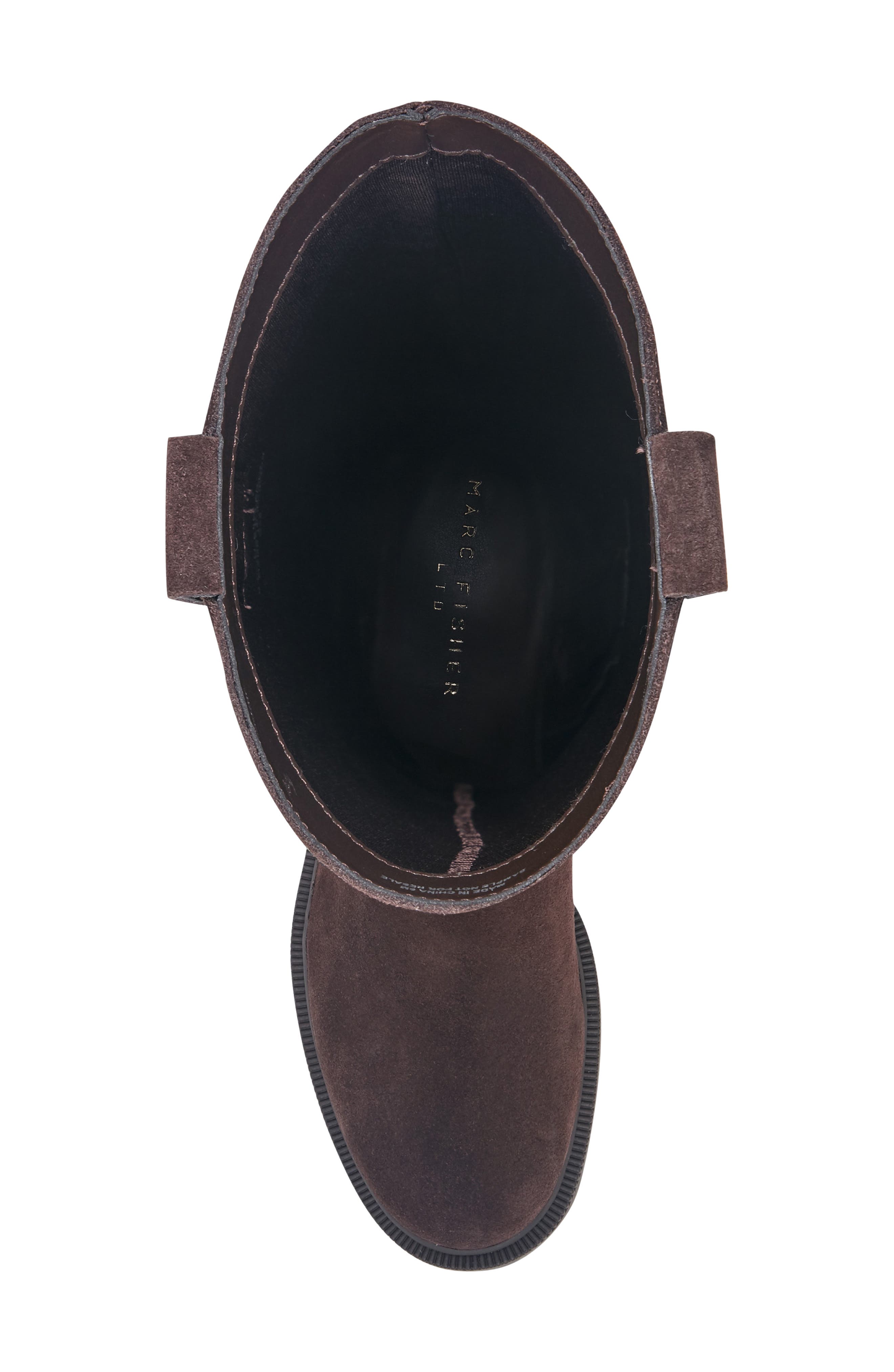 Sadler Knee High Boot, Alternate, color, DARK BROWN