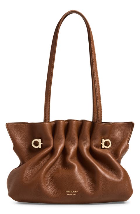 Soft Small Leather Shoulder Bag