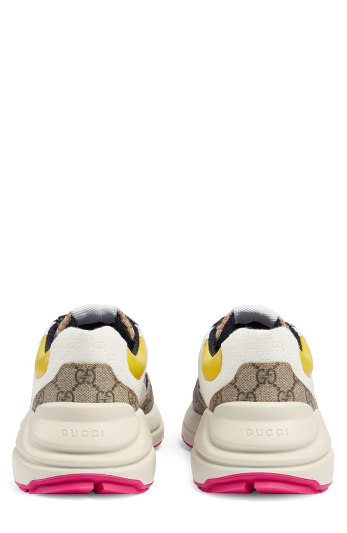 Gucci Rhyton GG Sneaker, Alternate, color, 