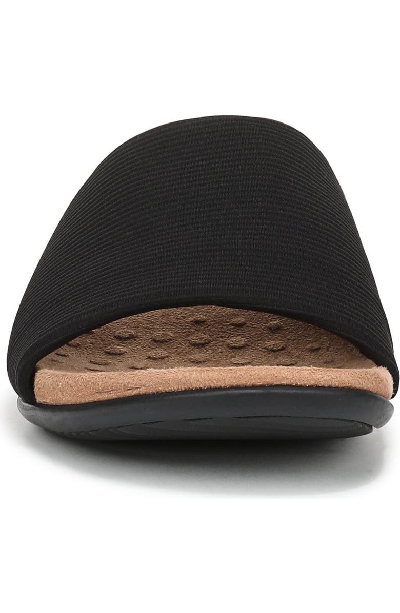 Vionic Renie Knit Slide Sandal, Alternate, color, Black
