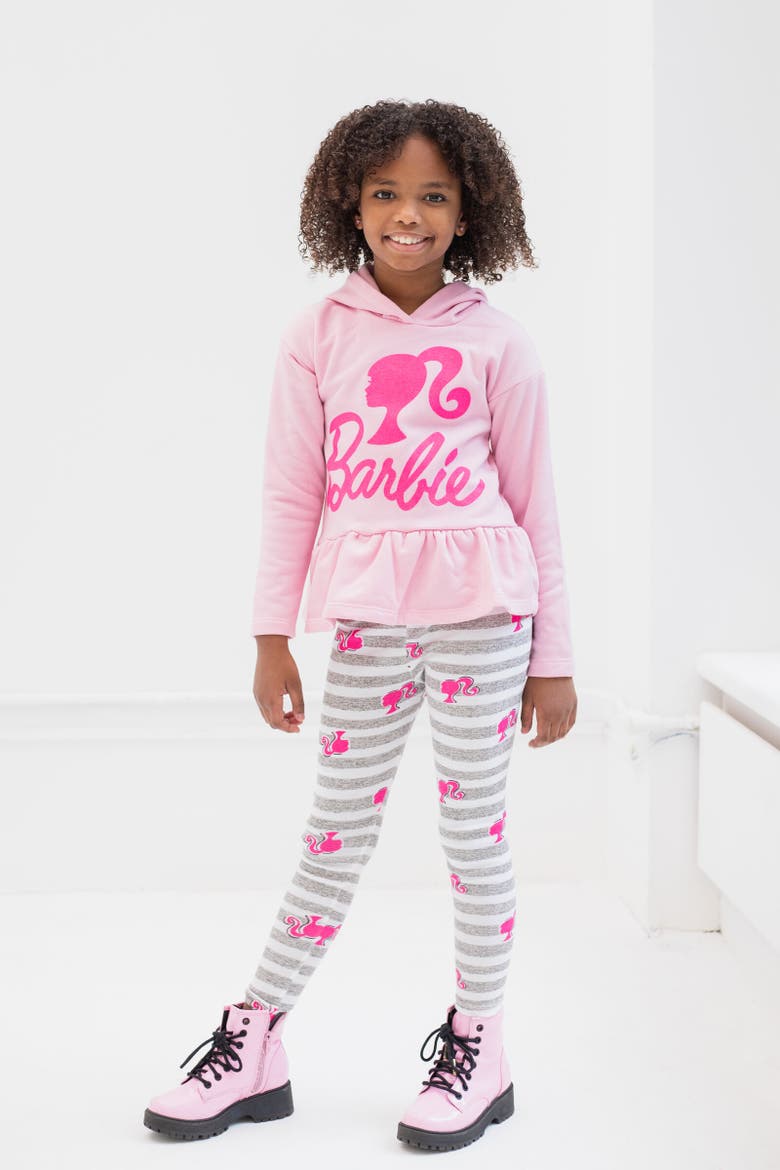 Hoodie & Leggings Set, Alternate, color, Pink