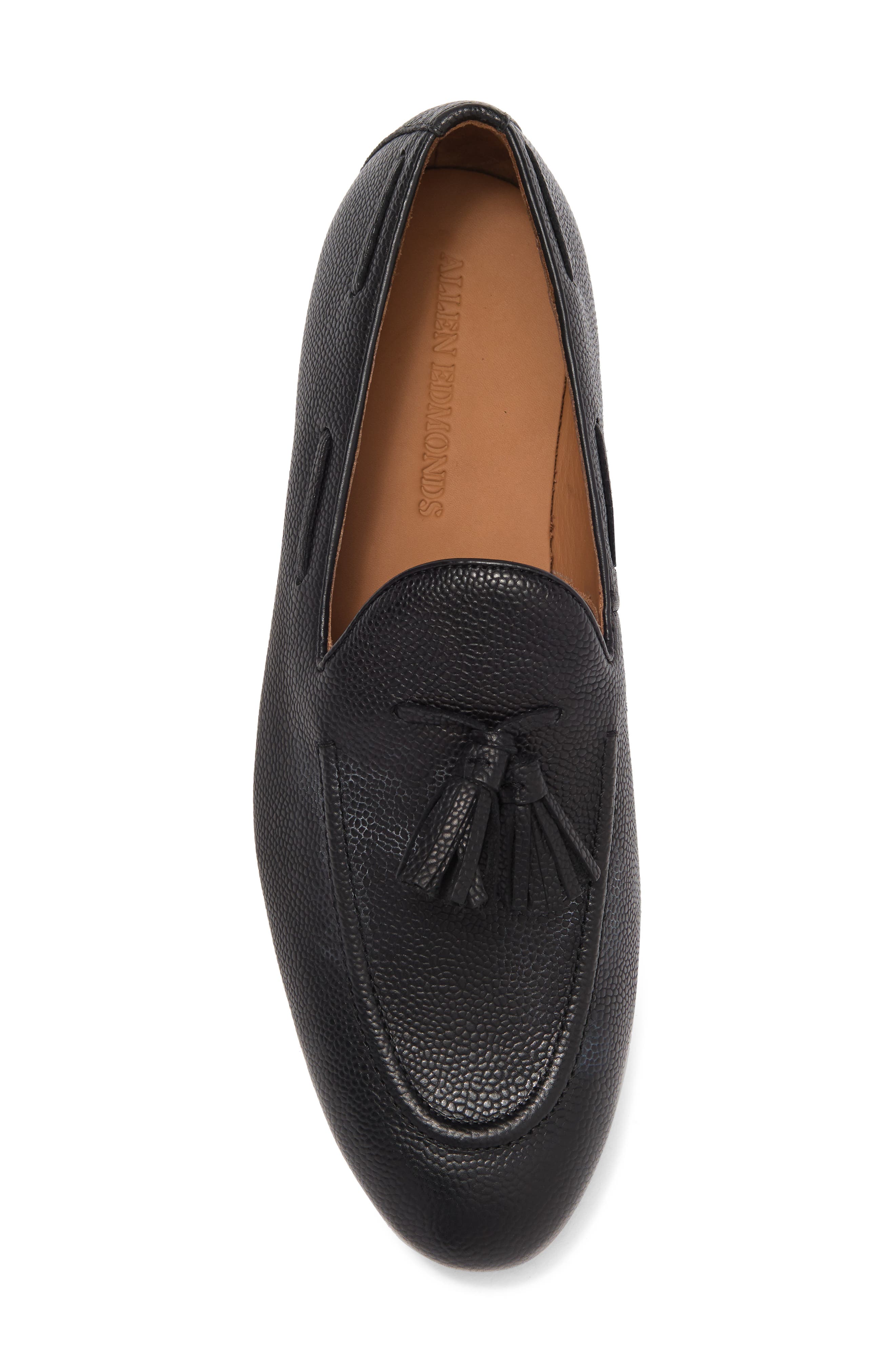 Allen Edmonds Presley Tassel Loafer, Alternate, color, Black