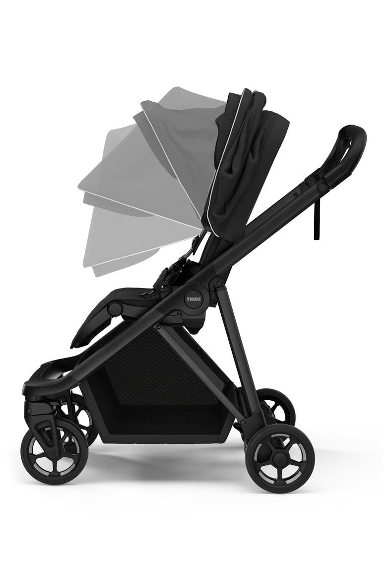 Shine Stroller, Alternate, color, BLACK