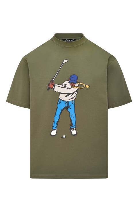 Double Sided Swingman Graphic T-Shirt