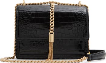 ALDO Miyabellx Croc Embossed Faux Leather Convertible