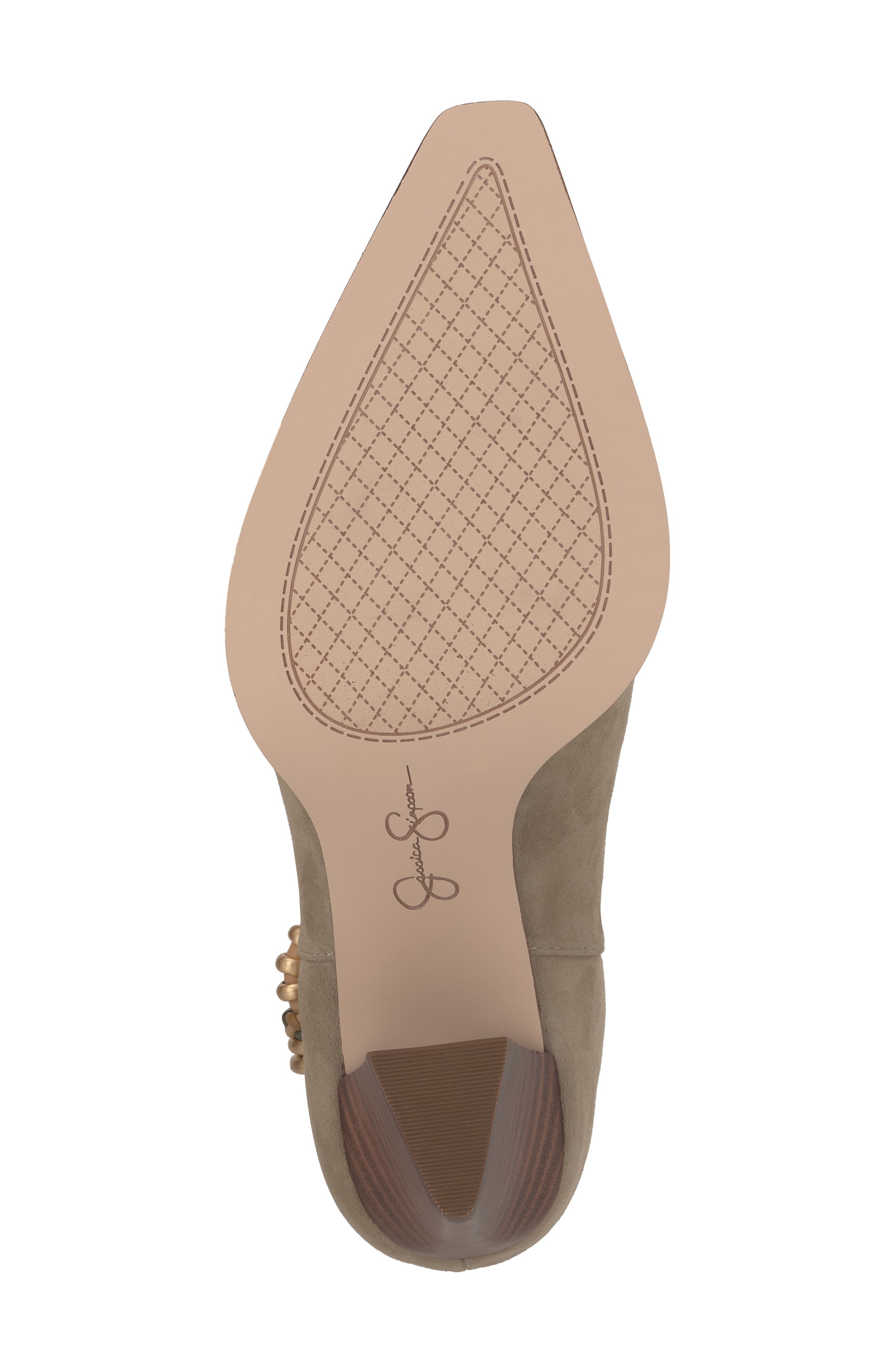 Hanie Western Boot, Alternate, color, LIGHT GREY