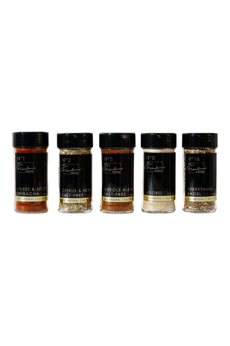 The Savory Bundle Set of 5 Seasonings, Main, color, ASSORTED