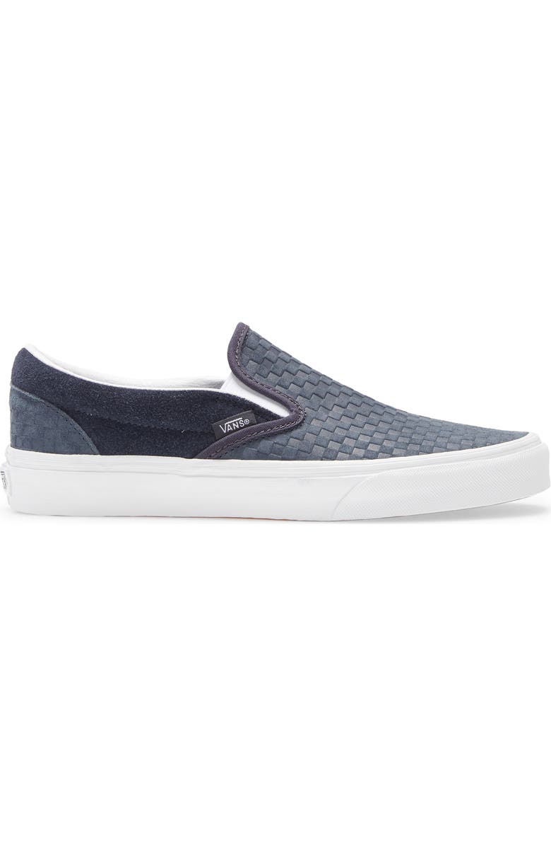 Vans Embossed Mini Check Classic Slip-On Sneaker, Alternate, color,