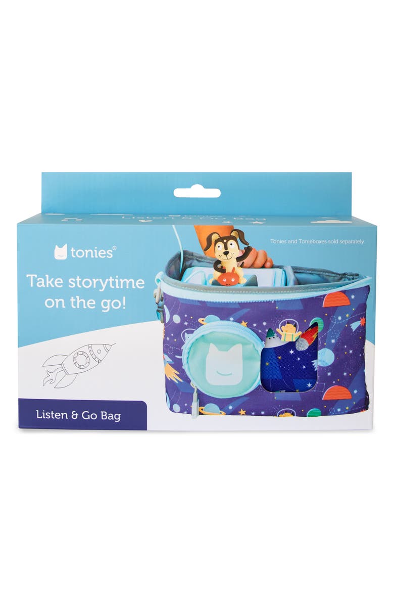 tonies Blast Off Listen & Go Bag, Alternate, color, Blue
