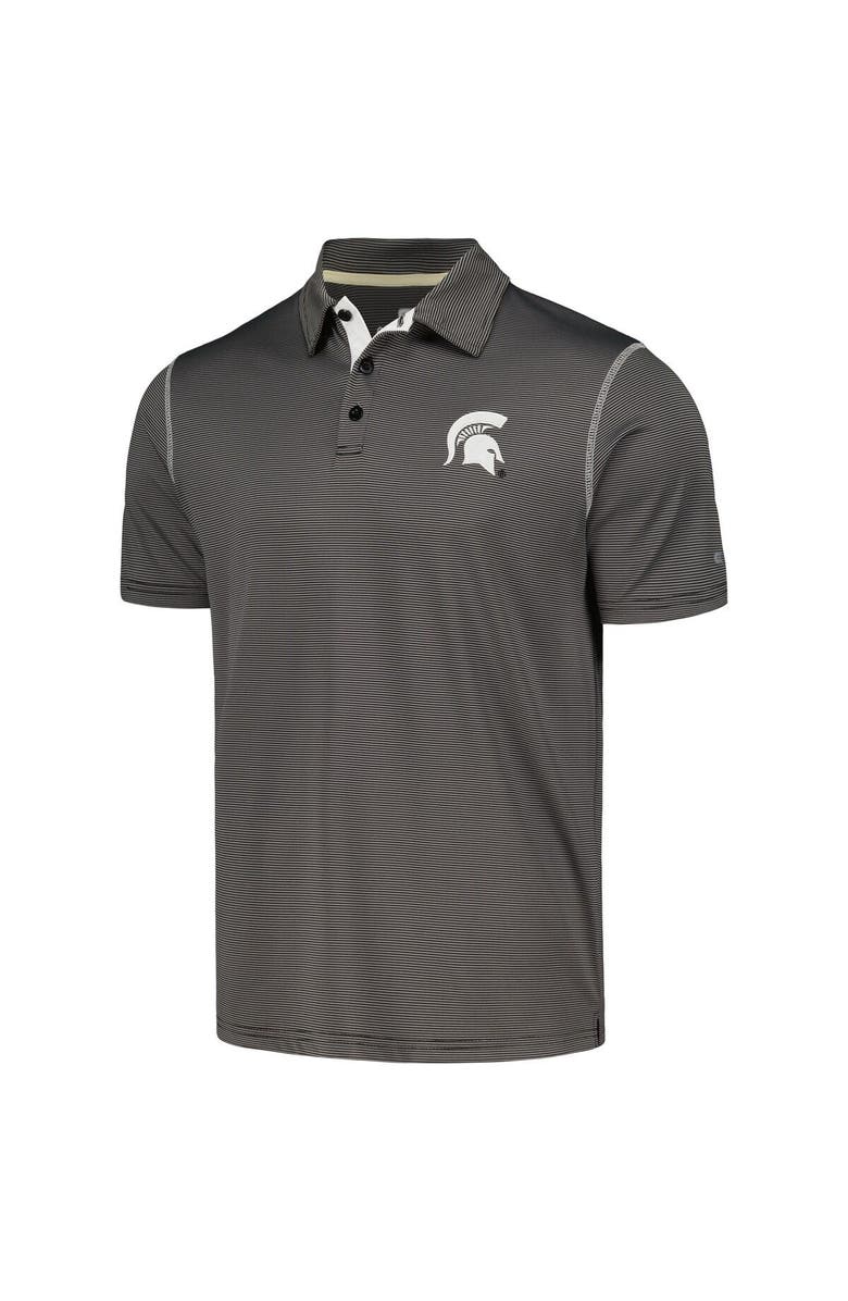 COLOSSEUM Men's Colosseum  Gray Michigan State Spartans Cameron Polo, Alternate, color, 